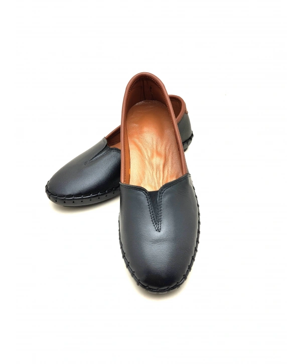 302 AYMODA BAYAN HAKİKİ DERİ ANATOMİK BABET