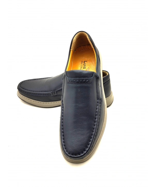 3801 LUİS FİGO LASTİKLİ ERKEK POLİ TABAN HAFİF KONFORT AYAKKABI