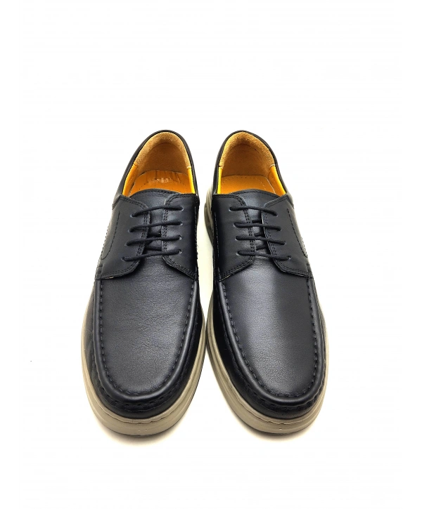3802 LUİS FİGO HAKİKİ DERİ ERKEK BAĞCIKLI POLİ TABAN KOMFORT AYAKKABI