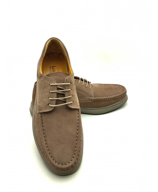 3802 LUİS FİGO HAKİKİ DERİ ERKEK BAĞCIKLI POLİ TABAN KOMFORT AYAKKABI