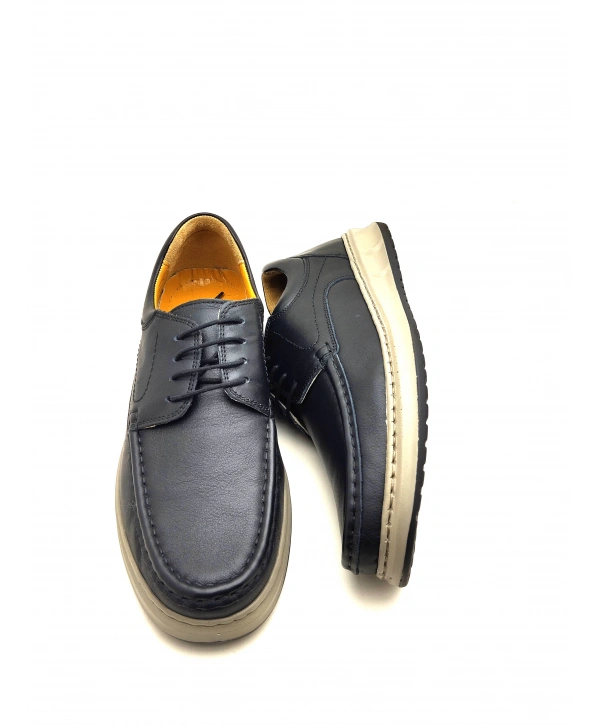 3802 LUİS FİGO HAKİKİ DERİ ERKEK BAĞCIKLI POLİ TABAN KOMFORT AYAKKABI