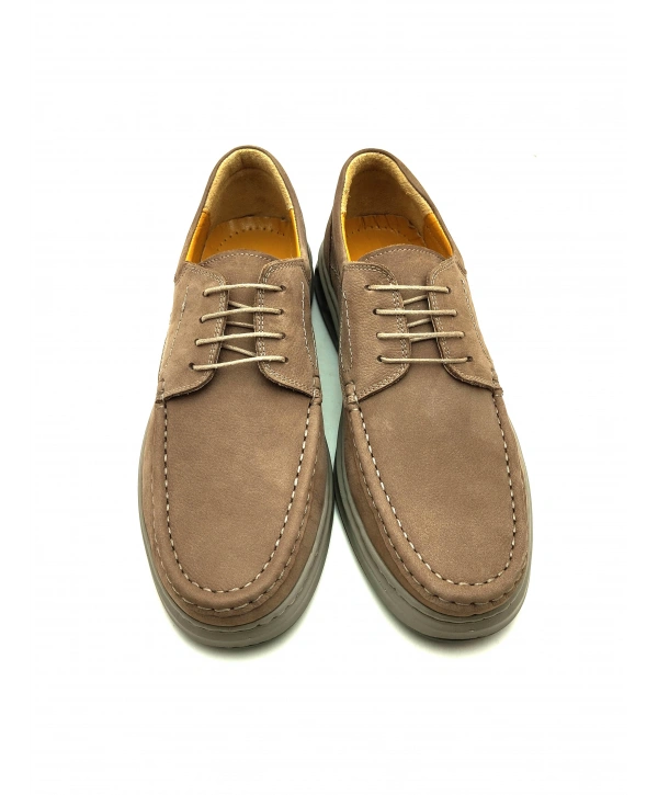 3802 LUİS FİGO HAKİKİ DERİ ERKEK BAĞCIKLI POLİ TABAN KOMFORT AYAKKABI