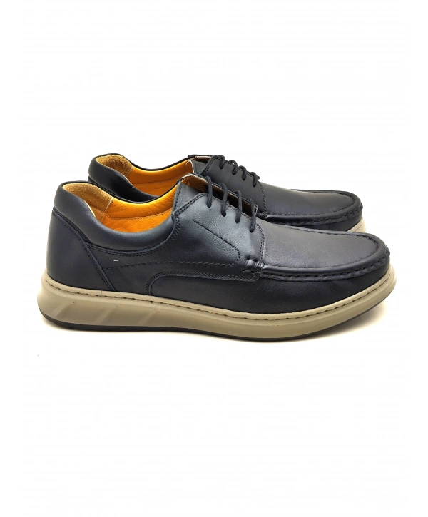 3802 LUİS FİGO HAKİKİ DERİ ERKEK BAĞCIKLI POLİ TABAN KOMFORT AYAKKABI