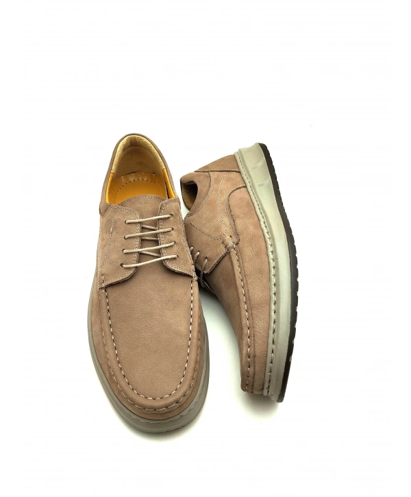 3802 LUİS FİGO HAKİKİ DERİ ERKEK BAĞCIKLI POLİ TABAN KOMFORT AYAKKABI