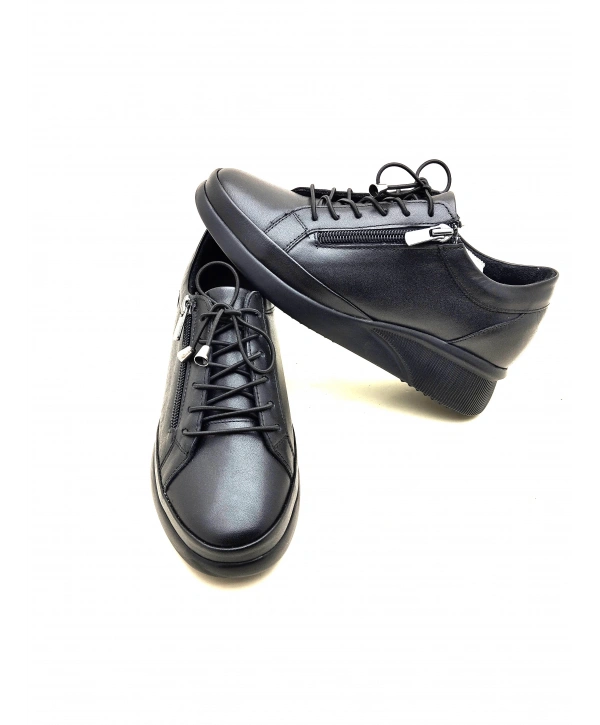 4051AYMODA HAKİKİ DER FERMARLI ANATOMİK ŞIK AYAKKABI