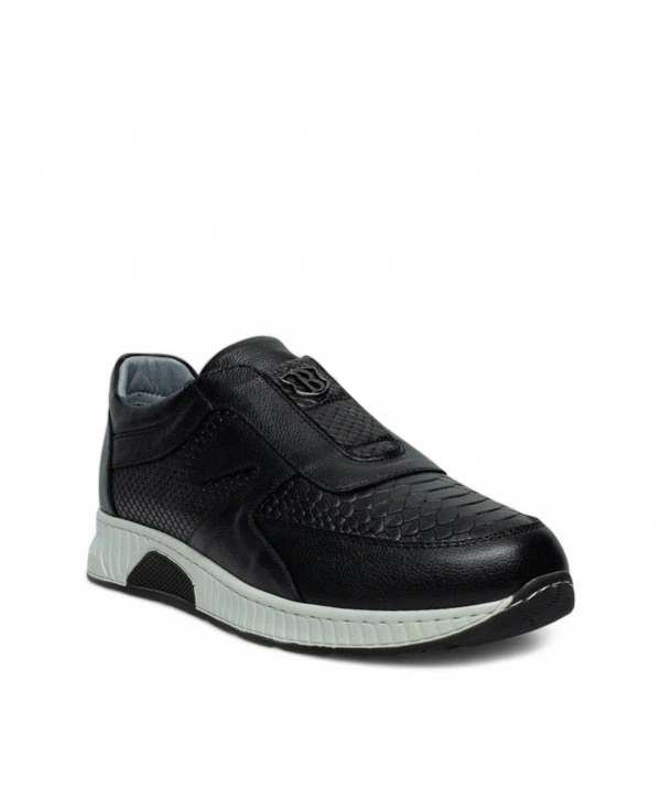 5070 MERT ERKEK POLİTABAN HAKİKİ DERİ LASTİKLİ AYAKKABI