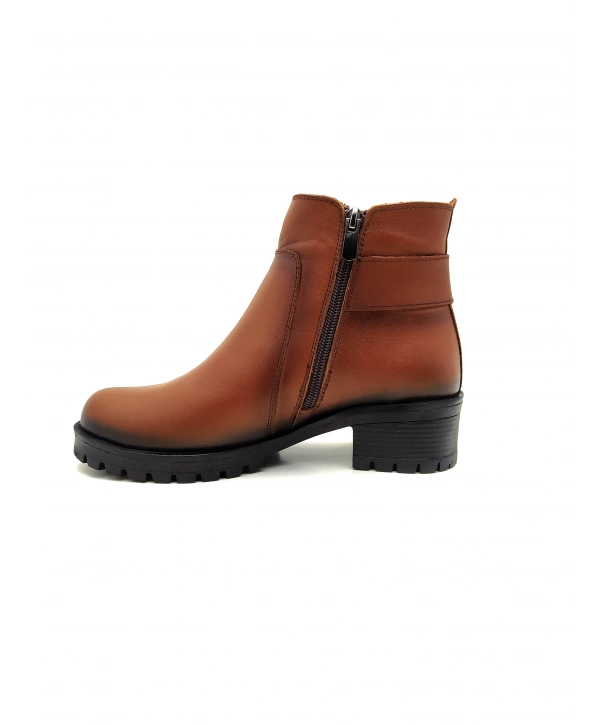 508 AYMODA DERİ TOKALI BAYAN BOTU