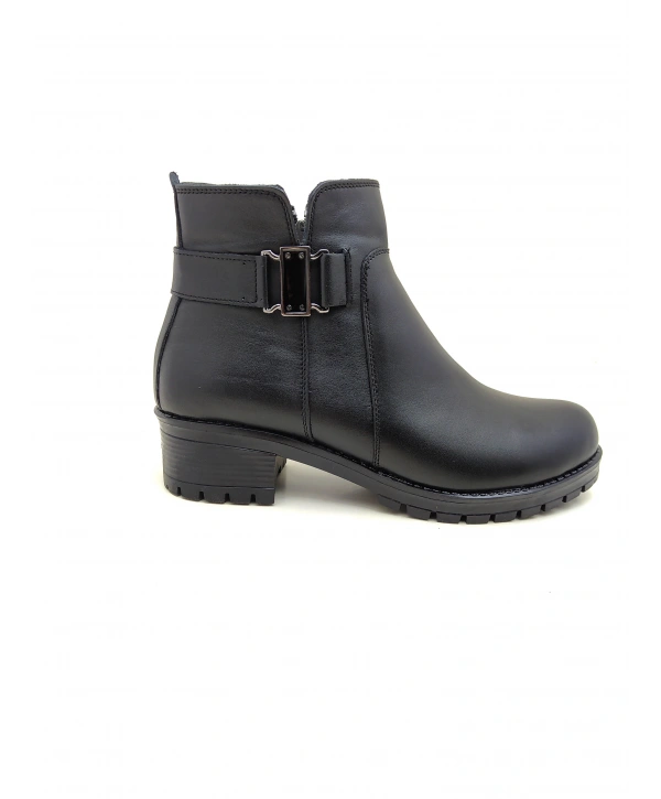 508 AYMODA DERİ TOKALI BAYAN BOTU