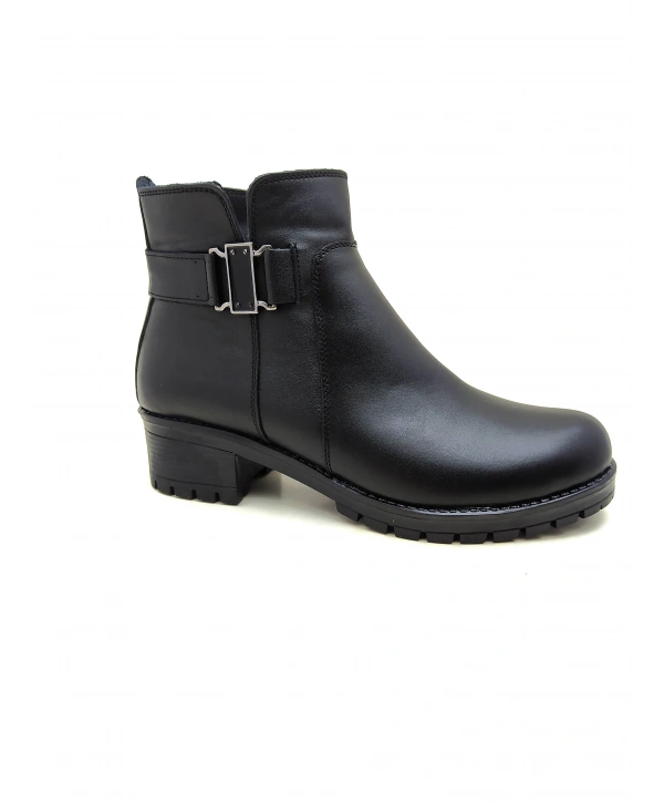 508 AYMODA DERİ TOKALI BAYAN BOTU