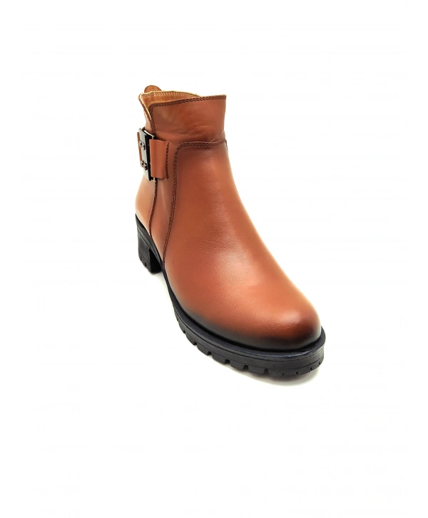 508 AYMODA DERİ TOKALI BAYAN BOTU