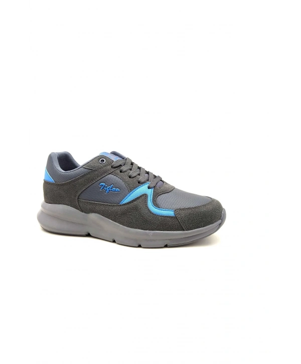 Gri - 20535 Tiglon Erkek Faylon Taban Ayakkabı
