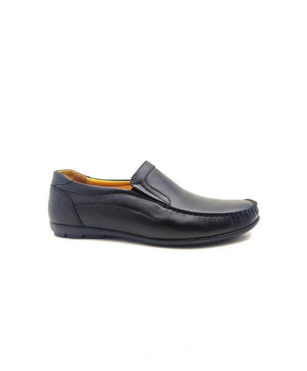 566 HİSAŞ DERİ ERKEK ROK AYAKKABI