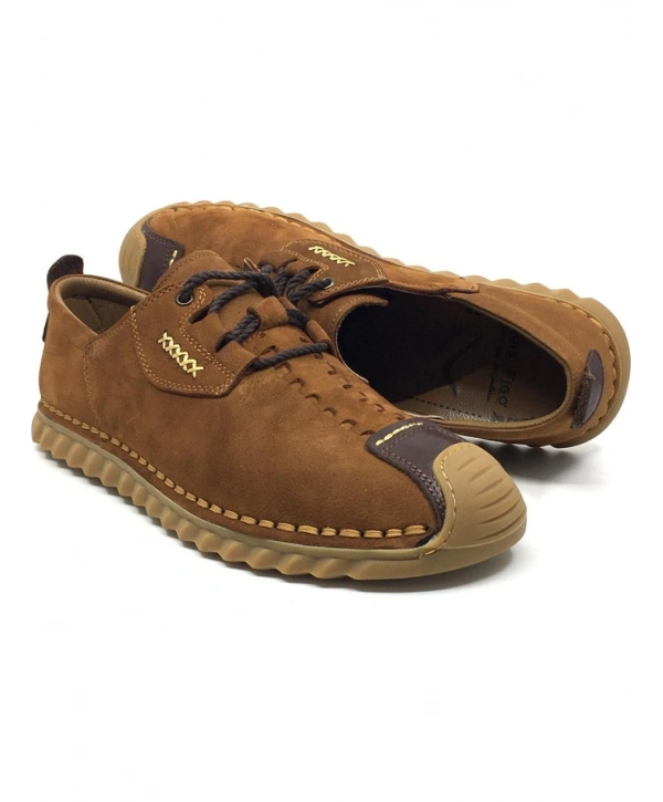 3831 LUİS FİGO % YÜZ DERİ YAZLIK RAHAT ANATOMİK BAĞLI ERKEK AYAKKABISI