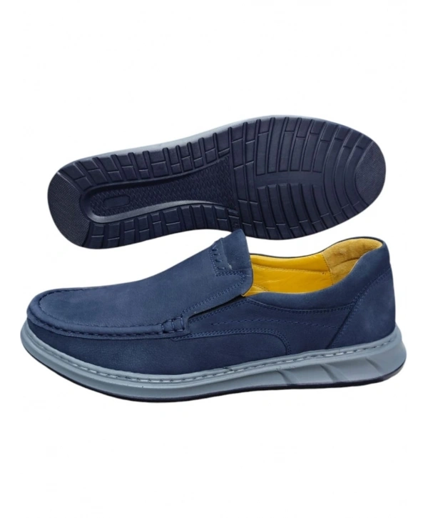 3801 %YÜZ HAKİKİ DERİ ORTOPEDİK LASTİKLİ AYAKKABI