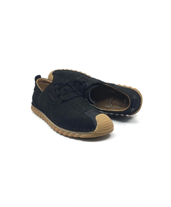 4485%100  HAKİKİ DERİ 45-48- BÜYÜK NUMARA ERKEK YENİ SEZON BAĞLI AYAKKABI