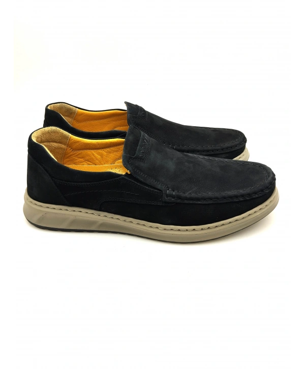 3801 %100 HAKİKİ DERİ ORTOPEDİK LASTİKLİ AYAKKABI