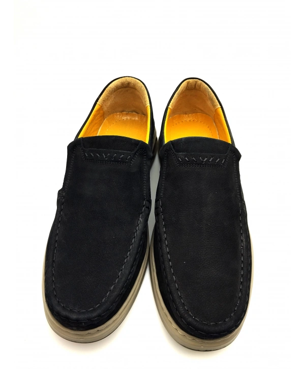 3801 %100 HAKİKİ DERİ ORTOPEDİK LASTİKLİ AYAKKABI