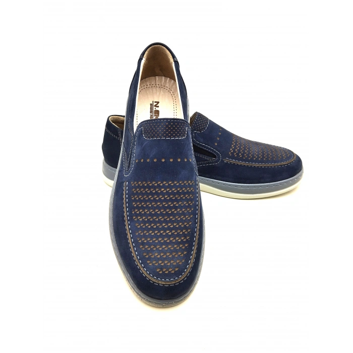 050 NUH EKİCİ YAZLIK ERKEK AYAKKABI SOFT ANATOMİK POLİ TABAN HAKİKİ DERİ AYAKKABI