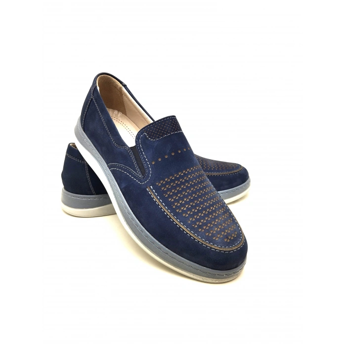 050 NUH EKİCİ YAZLIK ERKEK AYAKKABI SOFT ANATOMİK POLİ TABAN HAKİKİ DERİ AYAKKABI