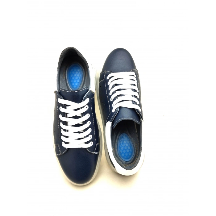 140 AYMODA DERİ ERKEK YÜKSEK POLİ TABAN AYAKKABI