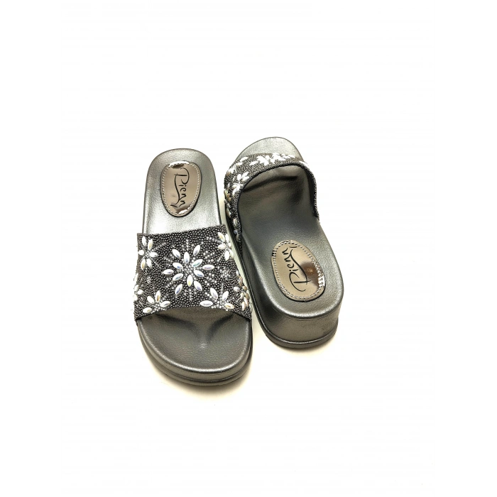 20028 PİENN YÜKSEK TABANLI TAŞLI KADIN TERLİĞİ