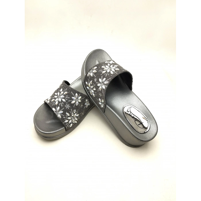 20028 PİENN YÜKSEK TABANLI TAŞLI KADIN TERLİĞİ