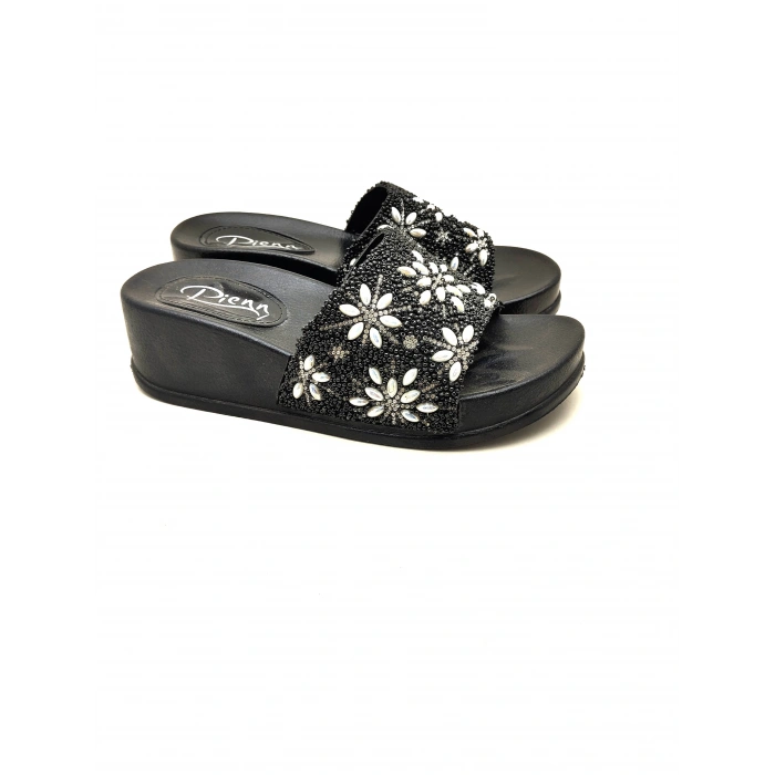 20028 PİENN YÜKSEK TABANLI TAŞLI KADIN TERLİĞİ