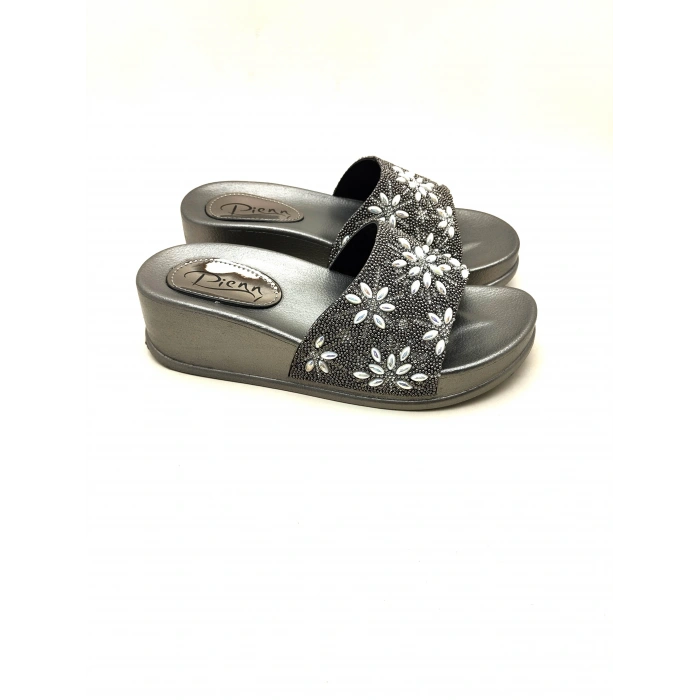 20028 PİENN YÜKSEK TABANLI TAŞLI KADIN TERLİĞİ