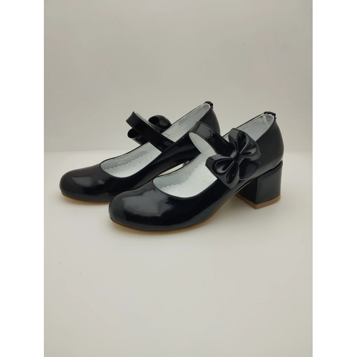 202 BEEBRON KIZ ÇOCUK TOPUKLU ABİYE AYAKKABI