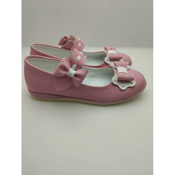 2024 KIZ ÇOCUK  GÜNLÜK BARETLİ BABET AYAKKABI