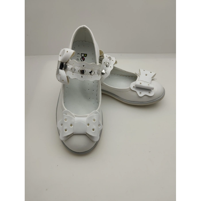 2024 KIZ ÇOCUK BARET DETAYLI BABET AYAKKABI