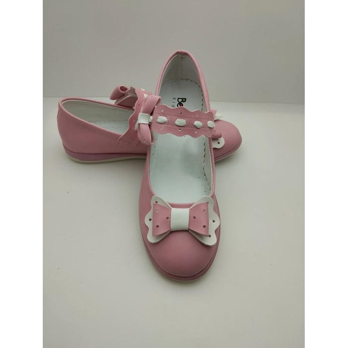 2024 KIZ ÇOCUK  GÜNLÜK BARETLİ BABET AYAKKABI