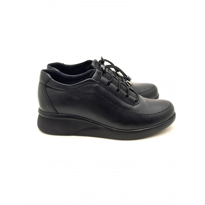 2025 AYMODA % YÜZ DERİ DOLGUTABAN LASTİKLİ KONFORT AYAKKABI