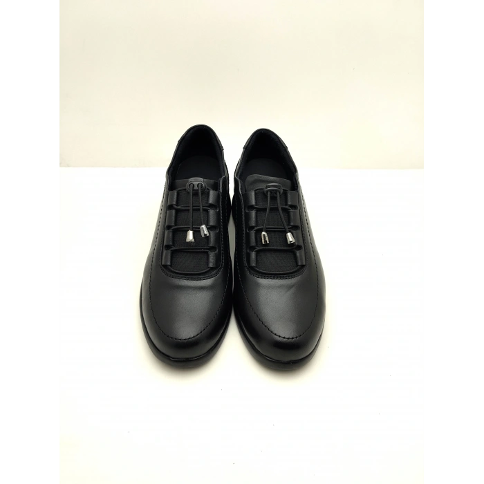 2025 AYMODA % YÜZ DERİ DOLGUTABAN LASTİKLİ KONFORT AYAKKABI