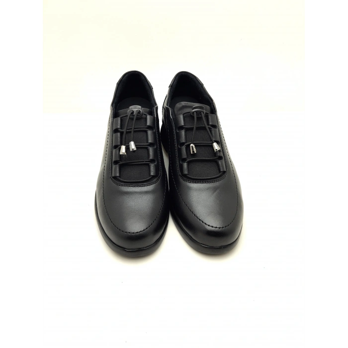 2025 AYMODA % YÜZ DERİ DOLGUTABAN LASTİKLİ KONFORT AYAKKABI