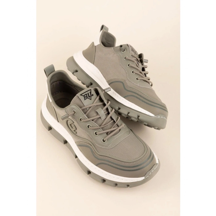 261416 Erkek Günlük Rahat Hafif Lastik Bağcıklı Fileli SNEAKERS Ayakkabı