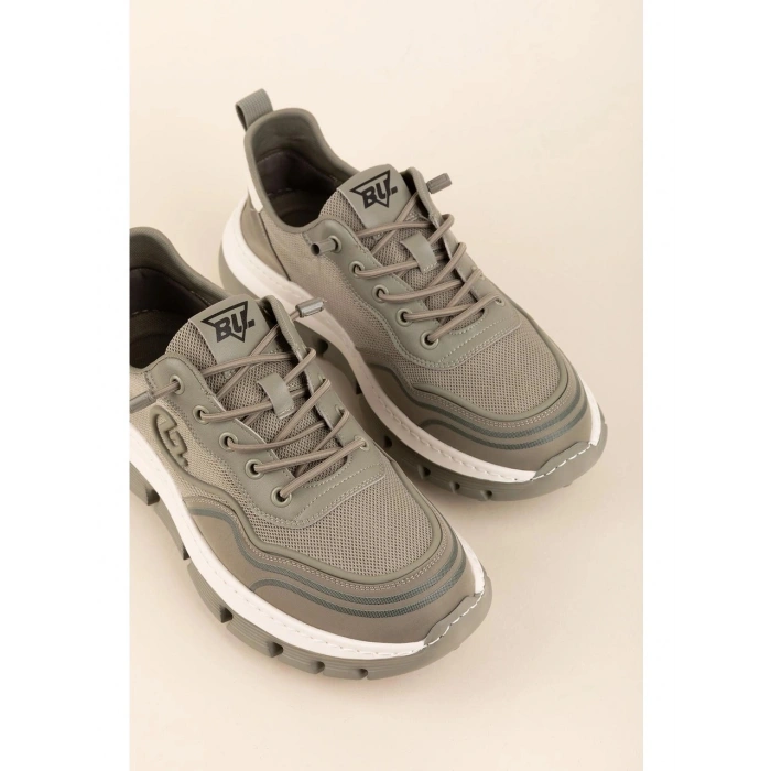 261416 Erkek Günlük Rahat Hafif Lastik Bağcıklı Fileli SNEAKERS Ayakkabı