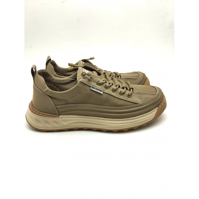 261437 ERKEK MERDİVENLİ MODEL HAFİF LASTİKLİ SNEAKERS AYAKKABI