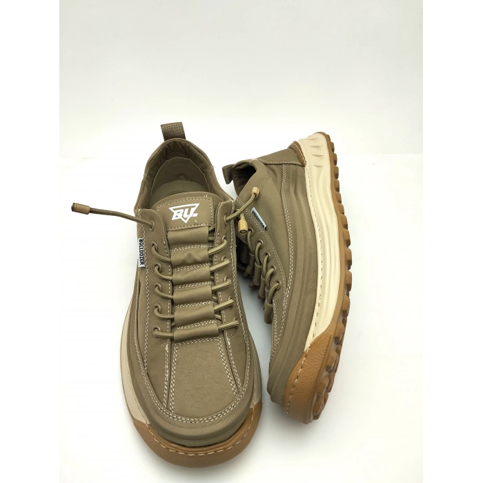 261437 ERKEK MERDİVENLİ MODEL HAFİF LASTİKLİ SNEAKERS AYAKKABI