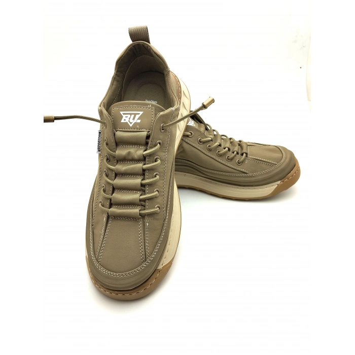 261437 ERKEK MERDİVENLİ MODEL HAFİF LASTİKLİ SNEAKERS AYAKKABI