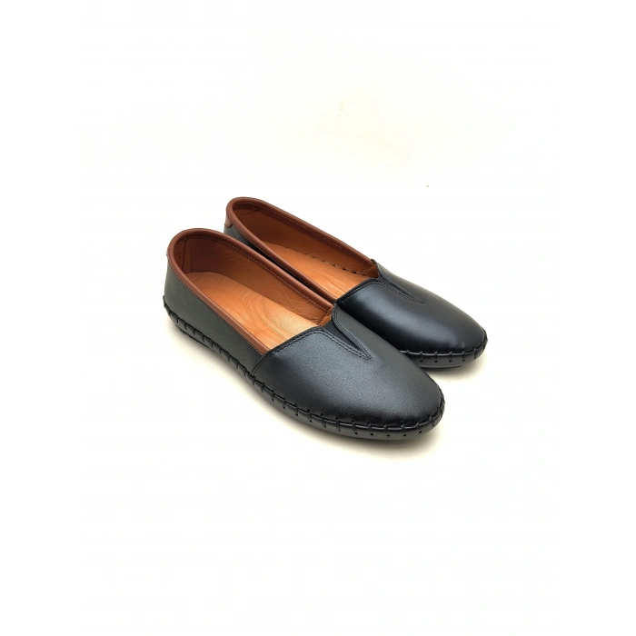 302 AYMODA BAYAN HAKİKİ DERİ ANATOMİK BABET