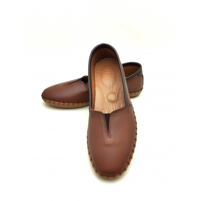 302 AYMODA HAKİKİ DERİ ANATOMİK BAYAN BABET