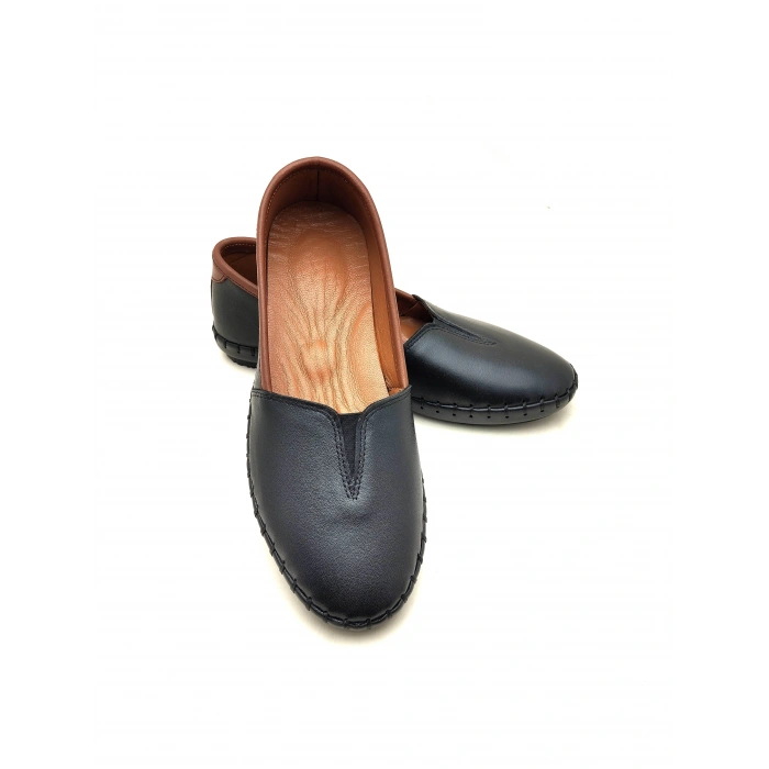 302 AYMODA BAYAN HAKİKİ DERİ ANATOMİK BABET