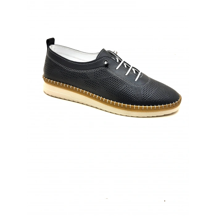 310 AYMODA DERİ BAYAN ANATOMİK GÜNLÜK SPOR AYAKKABI