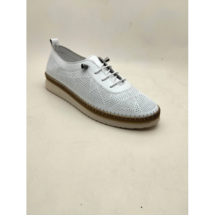 310 AYMODA DERİ BAYAN ANATOMİK GÜNLÜK SPOR AYAKKABI