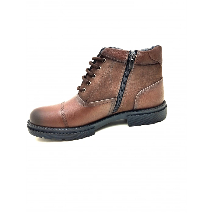 3408L UİS FİGO DERİ FERMARLI GARNİ ERKEK GÜNLÜK BOT