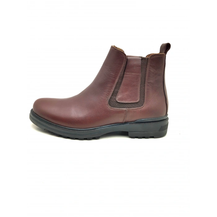 3758 LUİS FİGO ERKEK HAKİKİ DERİ LASTİKLİ KOLAY KULLANIŞLI BOT