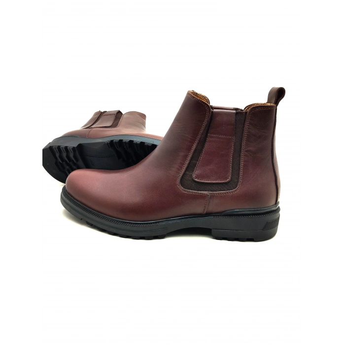 3758 LUİS FİGO ERKEK HAKİKİ DERİ LASTİKLİ KOLAY KULLANIŞLI BOT