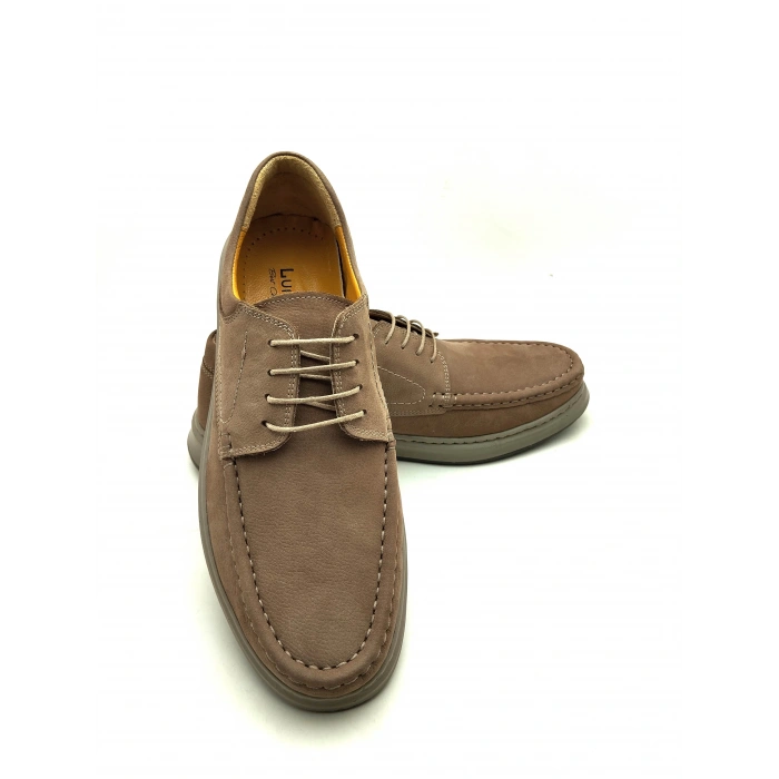 3802 LUİS FİGO HAKİKİ DERİ ERKEK BAĞCIKLI POLİ TABAN KOMFORT AYAKKABI