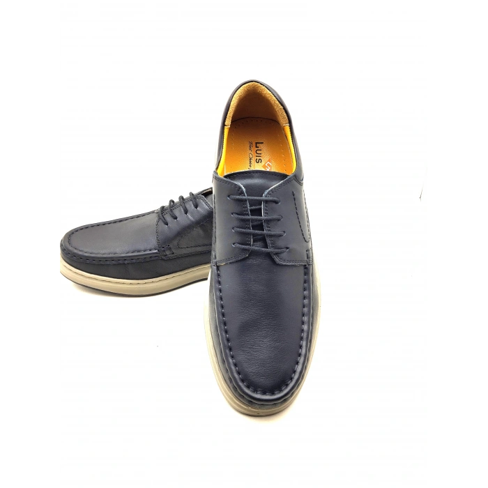 3802 LUİS FİGO HAKİKİ DERİ ERKEK BAĞCIKLI POLİ TABAN KOMFORT AYAKKABI